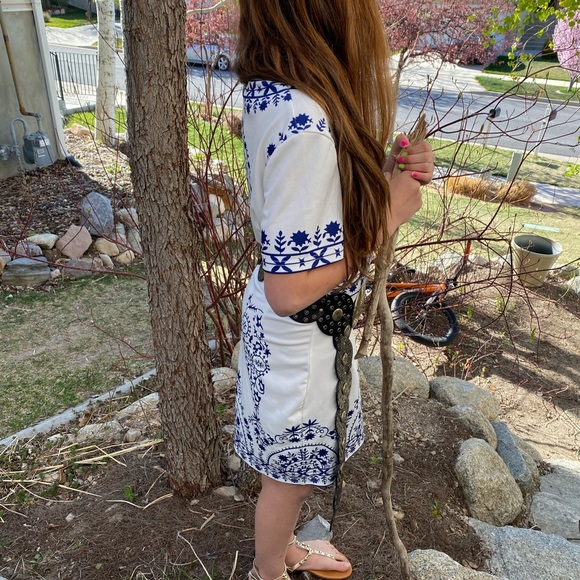 Girls boho mandala dress - Picture 1 of 5